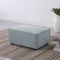 Modular Sofa Grayish Blue Chenille Fabric, Simple And Grand, The Seat And Back Is Very Soft. This Is Also A Knock Down Sofa Grayish Blue Chenille Wood Primary Living Space Medium Soft Cushion Back Medium Duty American Design Eucalyptus Square Arms Carbon