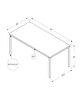 Coffee Table, Accent, Cocktail, Rectangular, Living Room, 40