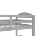 Twin L Shaped Bunk Bed With Trundle Gray Old Sku:Lp000024Aae Gray Solid Wood