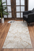 Elegance Gc Cnc6004 Gold 7 Ft. 10 In. X 10 Ft. 3 In. Area Rug Beige Polyester