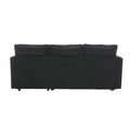 United Modular Sectional Sofa L Shaped Modular Couch With Reversible Chaise Modular Sofa Sectional Couch With Storage Seats Black Velvet 3 Seat