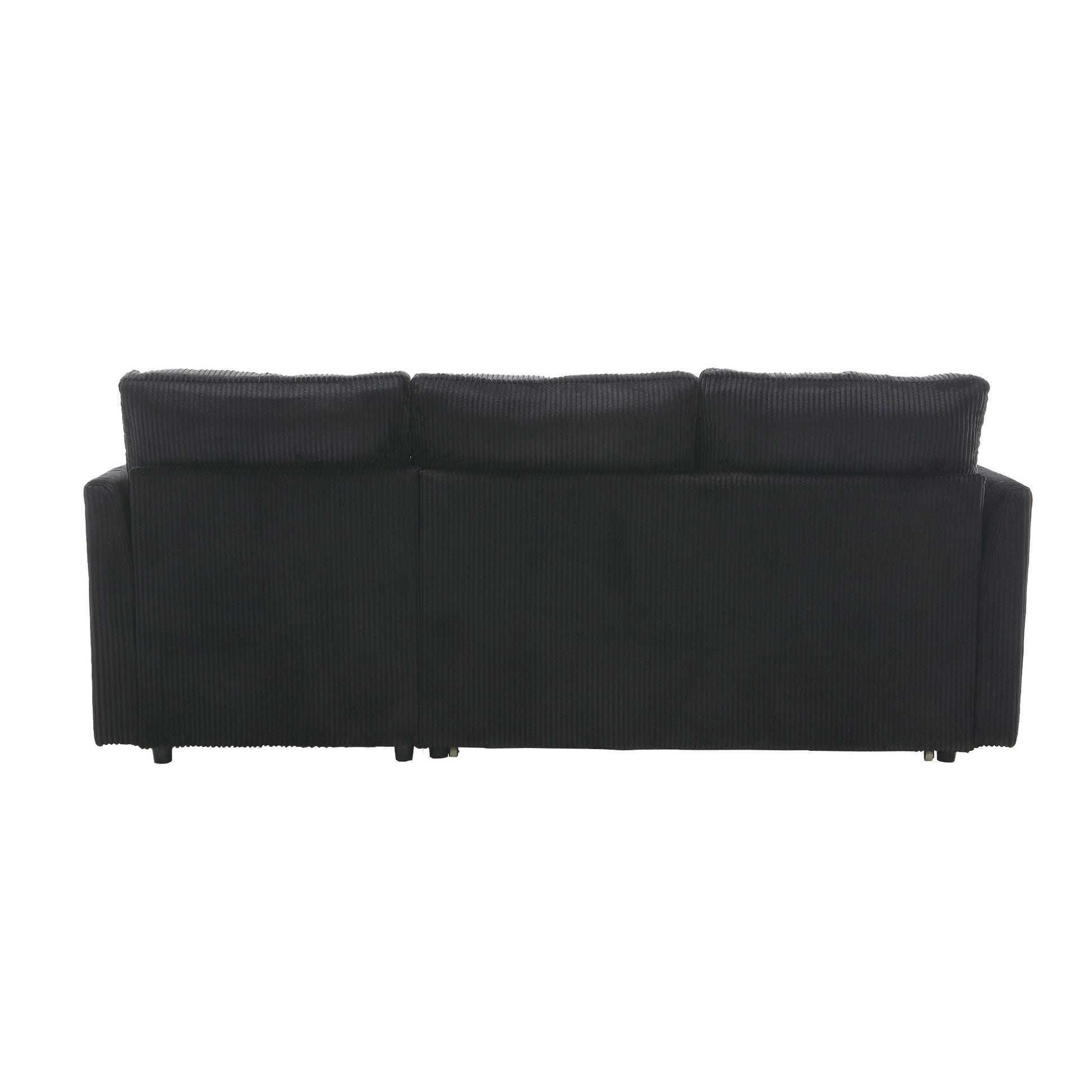 United Modular Sectional Sofa L Shaped Modular Couch With Reversible Chaise Modular Sofa Sectional Couch With Storage Seats Black Velvet 3 Seat