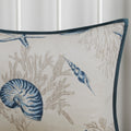 7 Piece Cotton Sateen Comforter Set Blue King King Blue Cotton