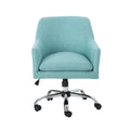 Office Chair Blue Fabric