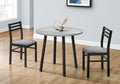 Dining Table Set, 3Pcs Set, Small, 35