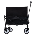 Minimeetall Extention Excollapsible Foldable Wagon Cart Beach Wagon Heavy Duty Utility Cart Utility Wagon Grocery Cart For For Camping Shopping Sports Gardeing Fishing Supports 225Lbs Black Black