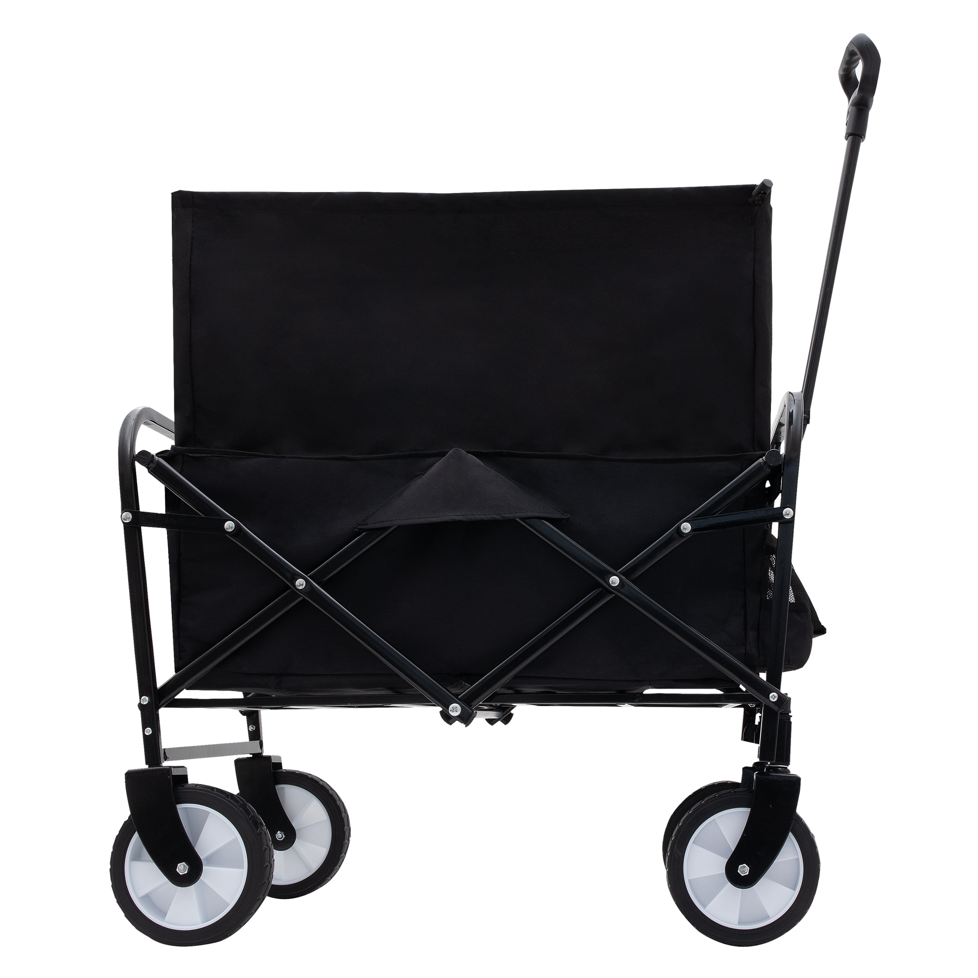 Minimeetall Extention Excollapsible Foldable Wagon Cart Beach Wagon Heavy Duty Utility Cart Utility Wagon Grocery Cart For For Camping Shopping Sports Gardeing Fishing Supports 225Lbs Black Black