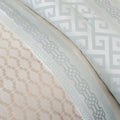 7 Piece Comforter Set Aqua King King Aqua Polyester