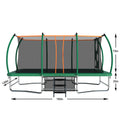 10*16Ft Trampoline Green Steel