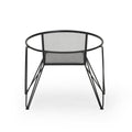 Georgia Chair Set Of 2 Matte Black Iron