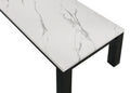 White Black 3 Piece Living Room Table Set Faux Marble Table Top Cocktail Table And Two Matching End Tables Wooden Furniture Black,White Primary Living Space Contemporary,Modern Wood