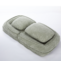 Human Dog Bed ,Lazy Sofa Couch ,5 Adjustable Position,Sit,Sleep,Fold,Suit To Put In Bedroom, Living Room ,Space Saving Design,Green Green Polyester Metal Primary Living Space Medium Soft Cushion Back Modern Foam Polyester