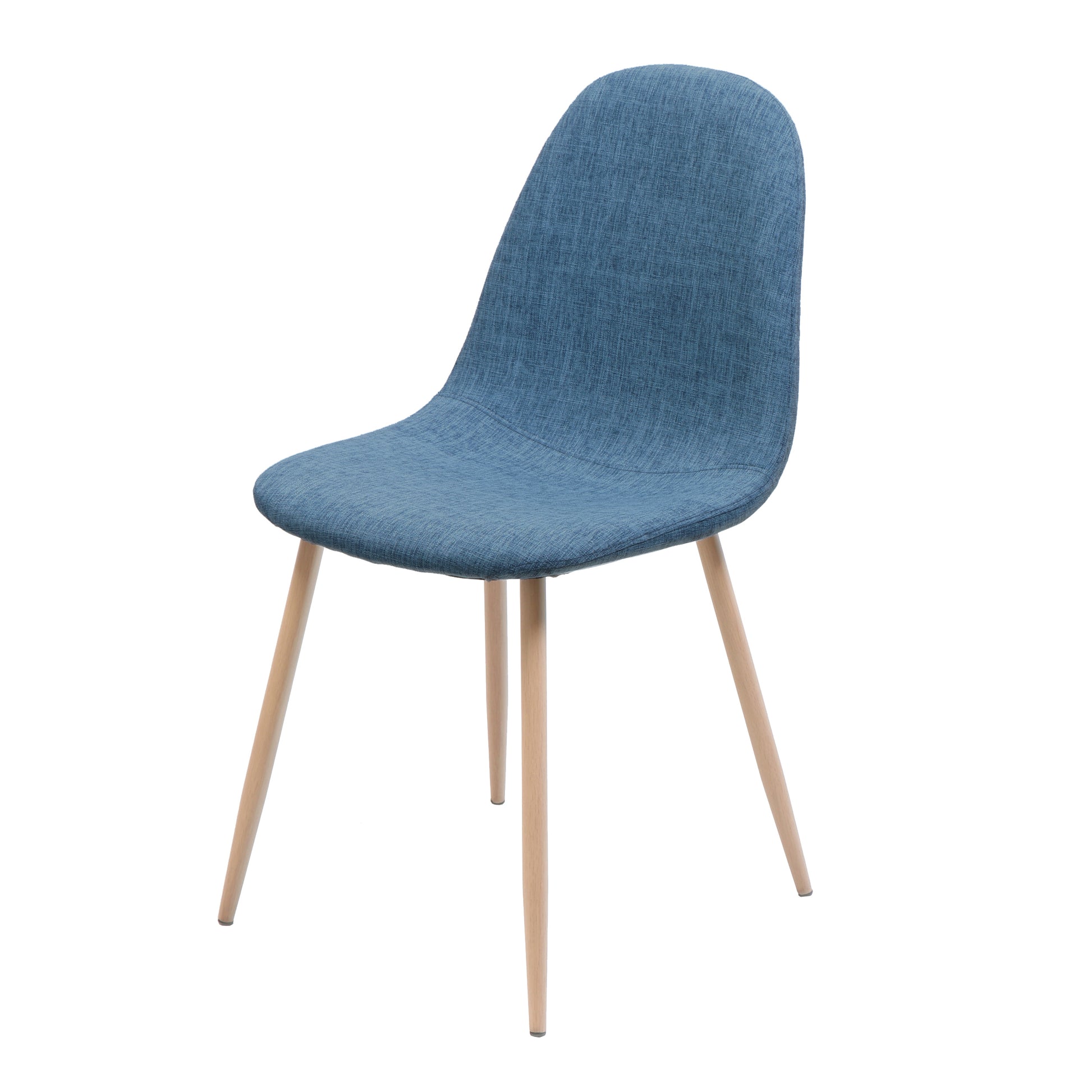 Dining Chair Blue Fabric