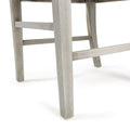 Roshan Farmhouse Acacia Wood Dining Chairs, Light Grey Wash Set Of 2 Grey Acacia Wood