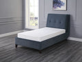 6 Inch Twin Size Bed Mattress Gel Infused Memory Foam Mattress, Firm, White, Mattress In A Box White Bedroom Foam Twin