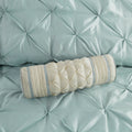 7 Piece Tufted Comforter Set Seafoam Cal King California King Seafoam Polyester