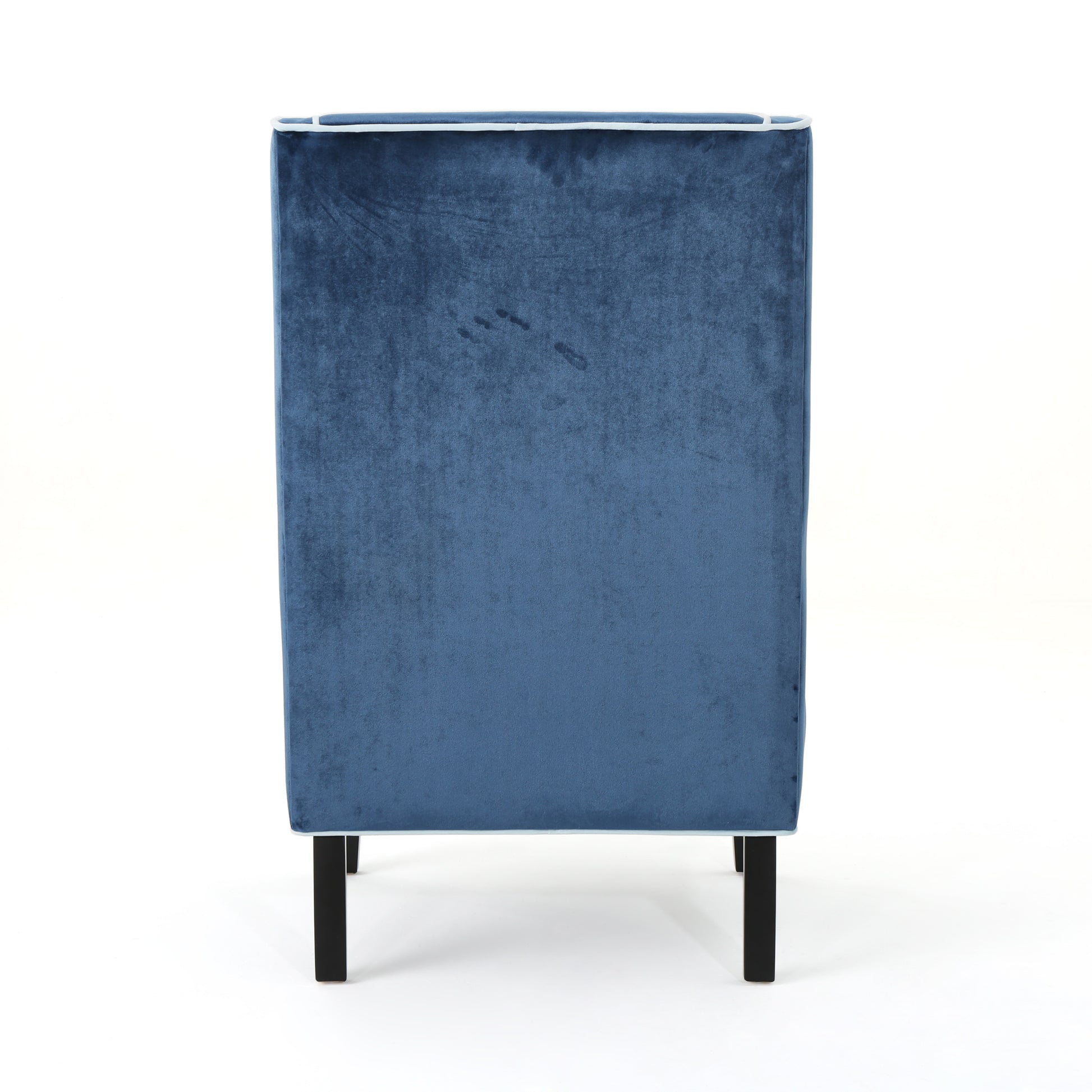 Club Chair Blue Velvet