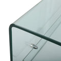 Coffee Table Clear Tempered Glass