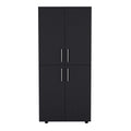 White 4 Door Armoire Black Bedroom Melamine