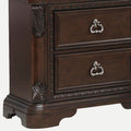 Mahogany 2 Drawer Nightstand Mahogany Solid Wood Mdf