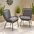 Pabrico Chair Grey Iron Plastic