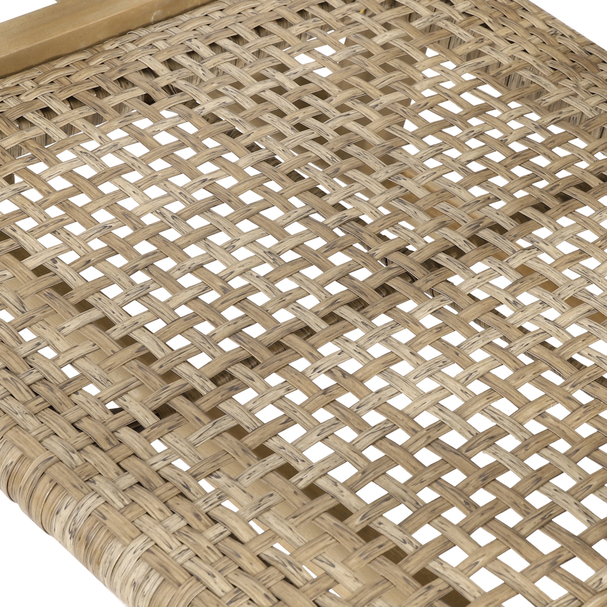 Braxton Chair Set Of 2 Light Brown Wicker