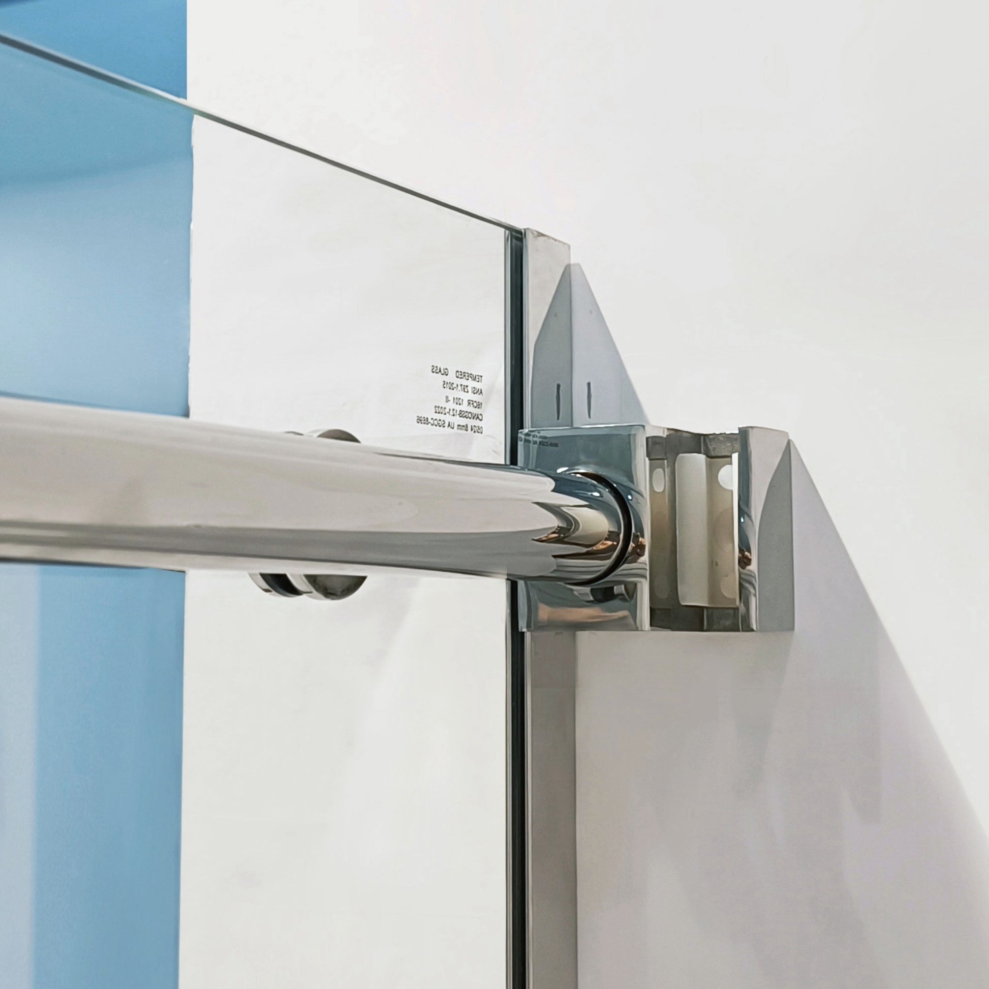 56 60"W X 75"H Semi Frame Single Sliding Shower Door, 304 Stainless Steel In Chrome, 5 16 Inches 8Mm Thick Sgcc Tempered Clear Glass. Chrome Bathroom Classic,Luxury,Modern Glass Stainless Steel