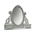 Flora Jewelry Mirror, Gray Finish Bd02206 Gray Mirror