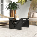 Outsunny 3 In 1 Portable Fire Pit, Stove, Coffee Table, Wood Burning Firepit With Carrying Bag And Quick Assembly For Camping, Bonfire, Picnic, Backyard, Patio, Black Black Steel