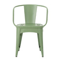 Lourdes 3 Pc Kd Metal Set Green Iron