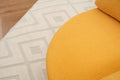 029 Teddy Fabric Swivel And Storage Chair With Back Cushion For Living Room,Yellow Yellow Primary Living Space Modern Foam Teddy