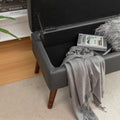 Storage Bench With Storage Bench For Bedroom End Of Bed Bench Foot Of Bed Bench Entryway Bench Storage Ottoman Bench 43.3