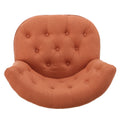 Bordeaux Tuft Chair Orange Fabric