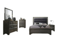 Grey 5 Drawer Chest Grey Bedroom Solid Wood