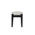 3 Pieces Bedroom Set With Queen Size Wooden Bed Frame, 1 Vintage Nightstand And 1 Makeup Vanity Set With Stool,Black Expected Arrival Time: 08.23 Queen Black 3 Piece Set Wood