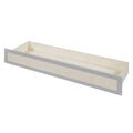 Queen Murphy Bed With Large Drawers,Gray Queen Gray Plywood