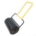 40 Litre High Capacity Lawn Roller, Can Fill Sand Water, U Shaped Ergonomic Handle, Easy To Push And Pull, Suitable For Gardens, Farms, Parks, Black Yellow Black Iron
