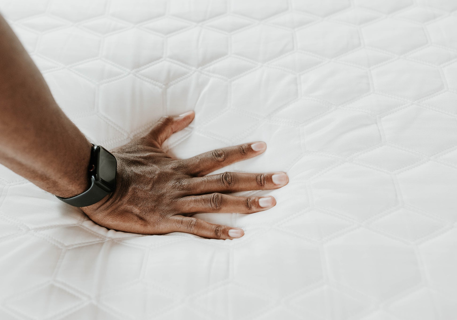 Copper Lux 12" Split Top King Soft Memory Foam Mattress With Phase Change Cooling Fabric White Gray Foam Split Top King