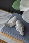 Set Of 2 Skye Sparrow Bird Accents, 5X3.5X5