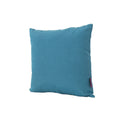Lomita Square Pillow Set Of 2 Teal Fabric
