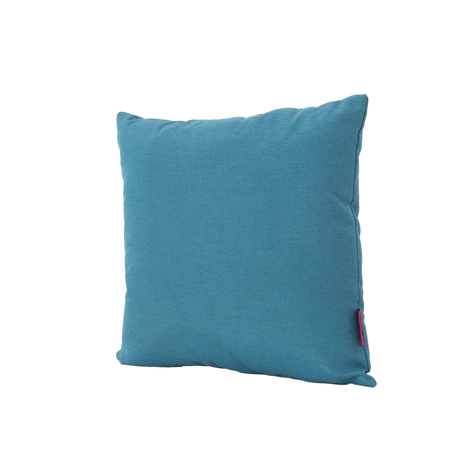 Lomita Square Pillow Set Of 2 Teal Fabric