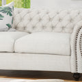 Seat Sofa Beige Fabric