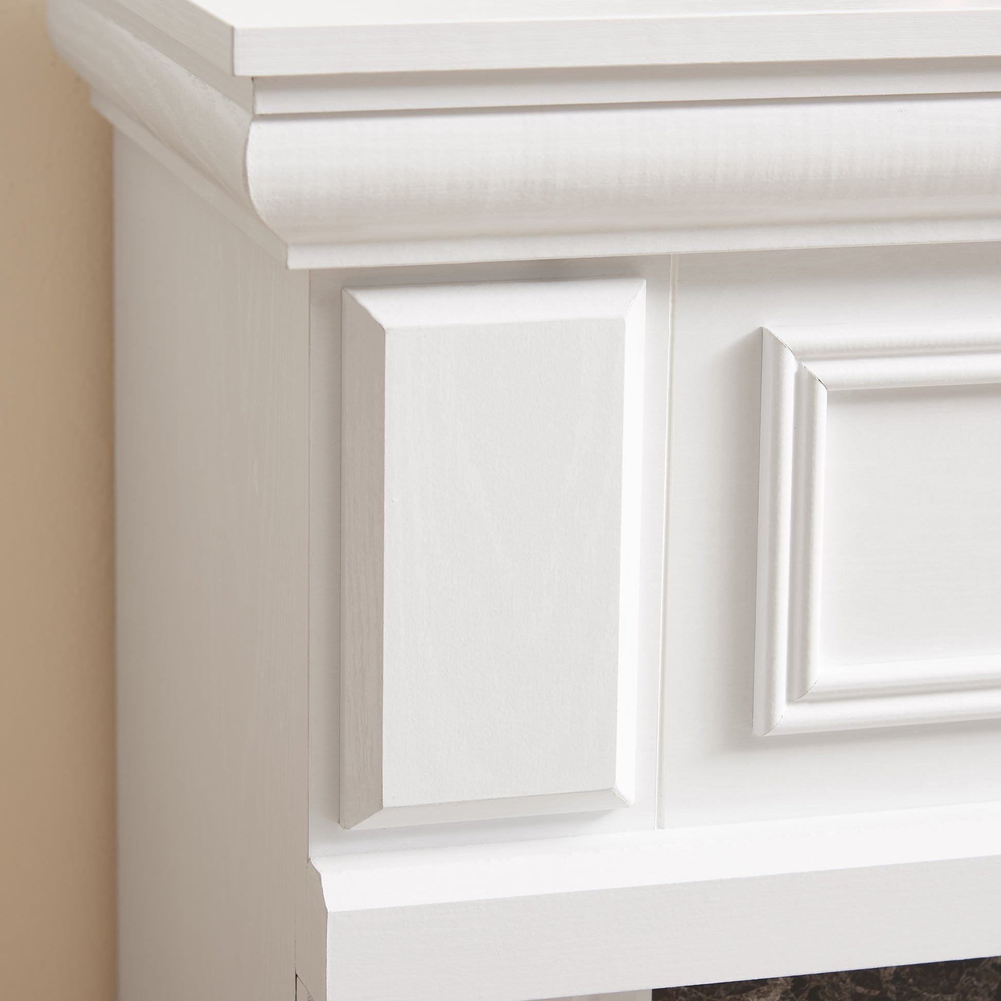 Electric Fireplace With Mantel,Fireplace Mantel Surround With 23" Fireplace Insert, Adjustable Flame, Remote Control White,41.34"W*14"D*40"H White Mdf