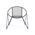 Georgia Chair Navy Blue Iron