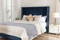 Peyton Upholstered Queen Bed 54