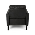 Chair Black Microfiber 1 Seat