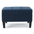 Ottoman Navy Blue Fabric