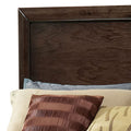 Espresso Queen Panel Bed Box Spring Required Queen Espresso Wood Casual Panel Wood