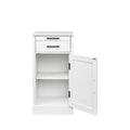 White Color Modular Wine Bar Cabinet Buffet Cabinet With Hutch For Dining Room White Particle Board Mdf