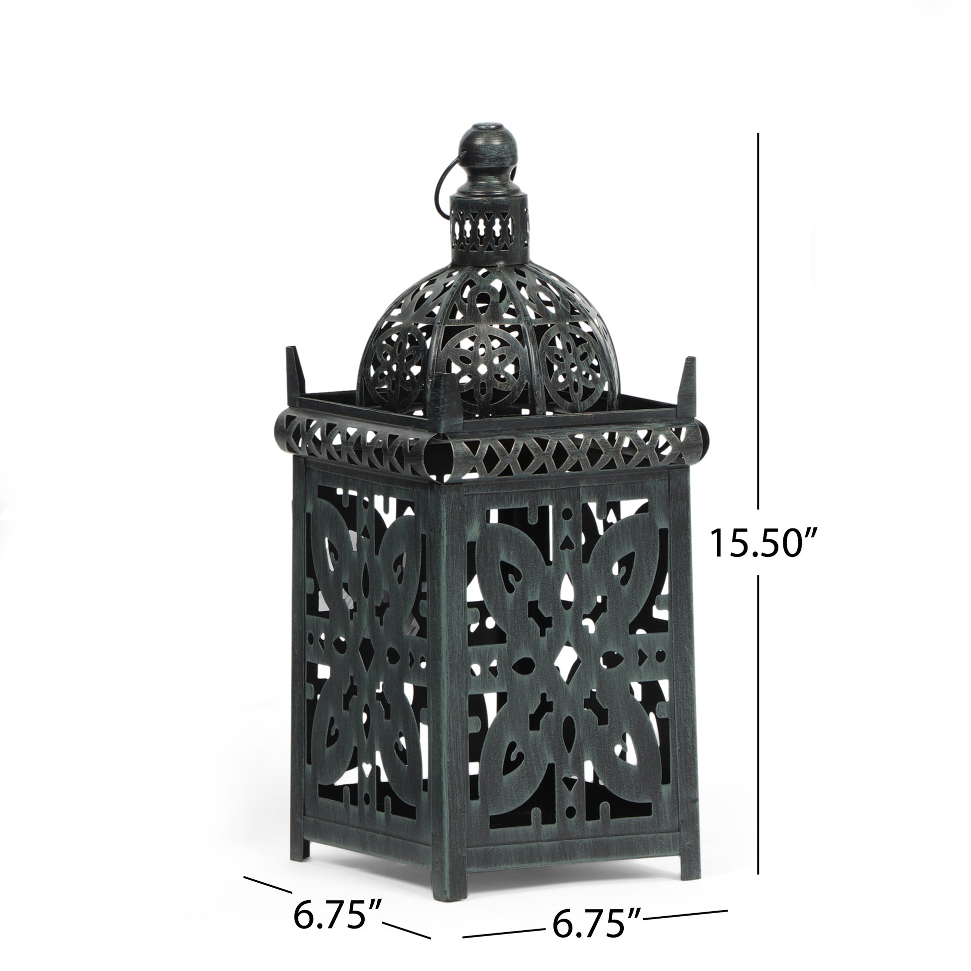 Lantern Small Black Iron